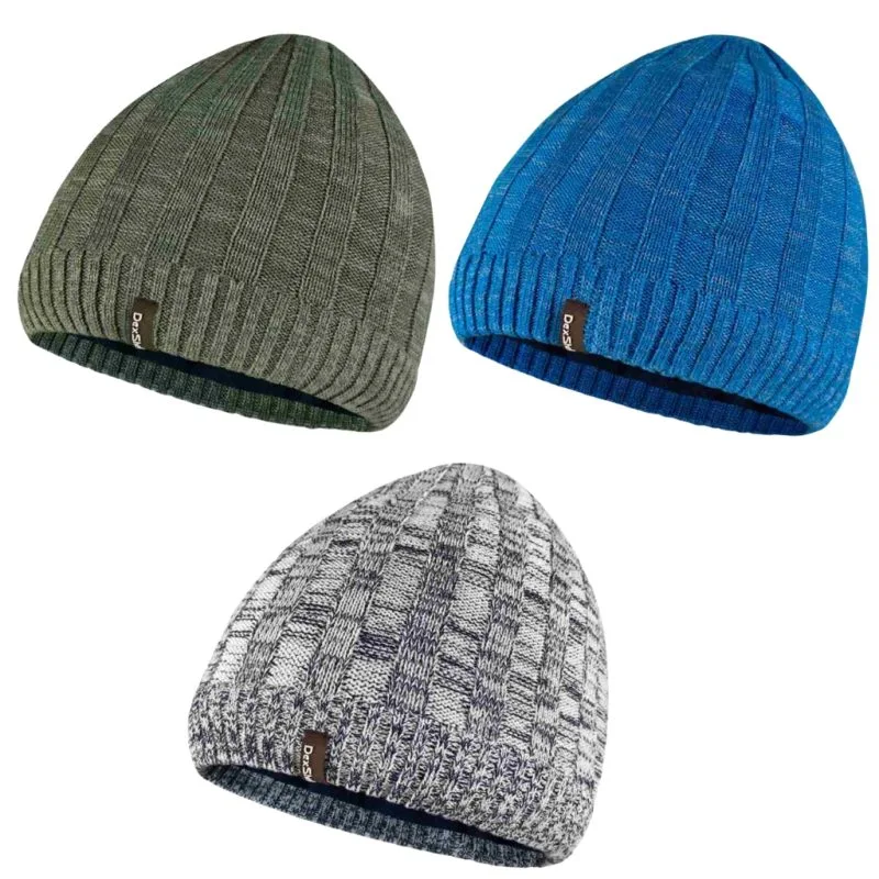 DexShell Waterproof Heathered Rib Knit Beanie