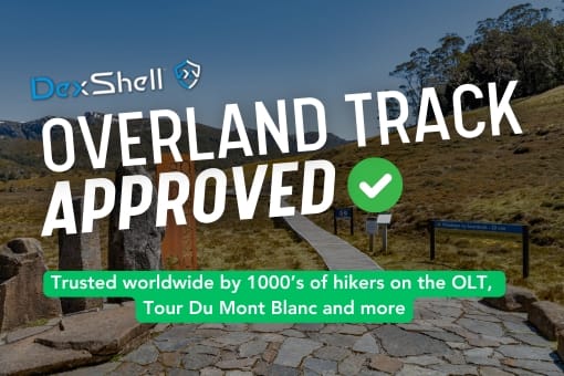 DexShell used on Overland Track